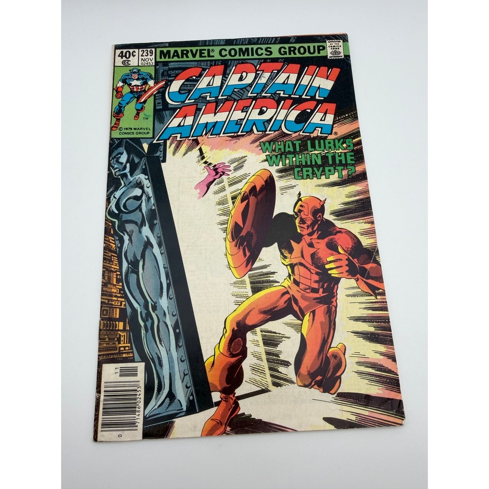 Captain America 239 Marvel Comics 1979 Bronze Age Mind-Stains on the Virgin Snow